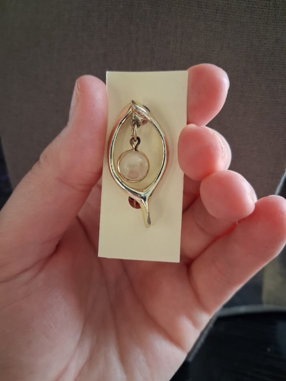 Unique Mustard Seed brooch